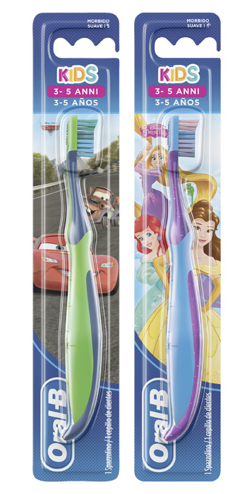 ORALB KIDS SPAZZOLINO MANUALE CARS&PRINCESS 3-5 ANNI - Magnumfarma.it
