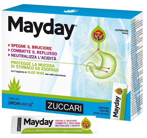 MAYDAY SOSPENSIONE PER USO ORALE ALLA MENTA 24 BUSTINE 10 ML - Magnumfarma.it