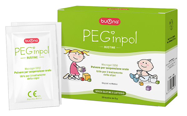 PEGINPOL MACROGOL 3350 SOSPENSIONE ORALE 20 BUSTINE - Magnumfarma.it