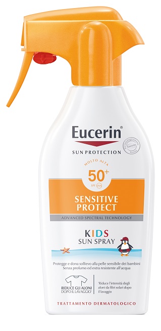 EUCERIN SUN PROTECTION SPF 50+ SENSITIVE PROTECT KIDS SUN SPRAY 300 ML - Magnumfarma.it