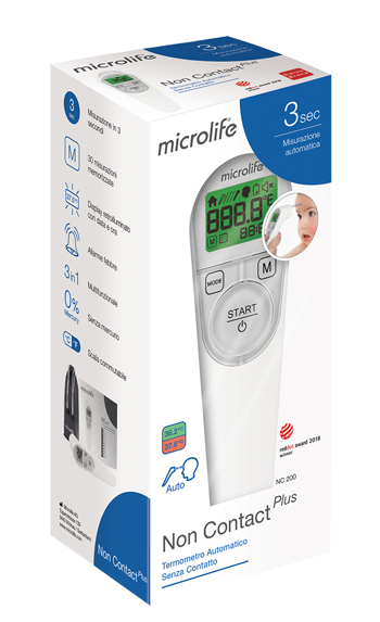 TERMOMETRO FRONTALE MICROLIFE NO CONTACT PLUS NC200 - Magnumfarma.it