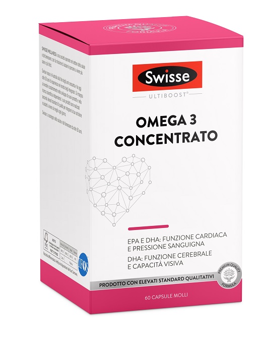 SWISSE OMEGA 3 CONCENTRATO 60 CAPSULE MOLLI DA 2440 MG - Magnumfarma.it