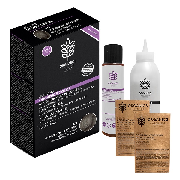 ORGANICS PHARM ORGANICS COLOR 5/1 CASTANO CHIARO CENERE - Magnumfarma.it