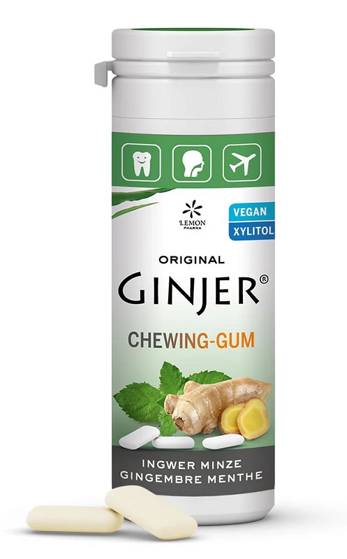 LEMON PHARMA GOMME GINJER E MENTA 36 G - Magnumfarma.it
