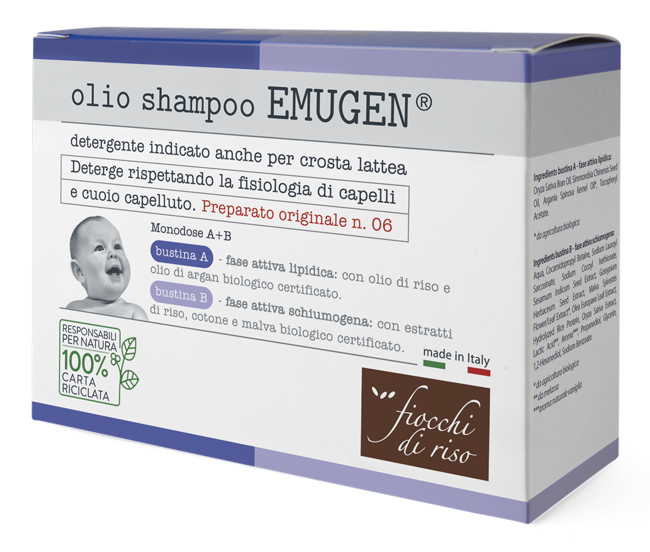 FIOCCHI DI RISO EMUGEN OLIO SHAMPOO ULTRADELICATO 45 ML - Magnumfarma.it