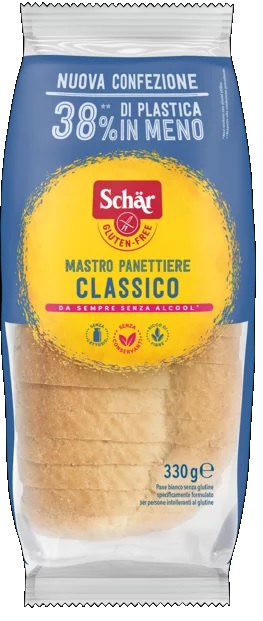 SCHAR CLASSICO DEL MASTRO PANETTIERE PANE BIANCO SENZA LATTOSIO 330 G - Magnumfarma.it