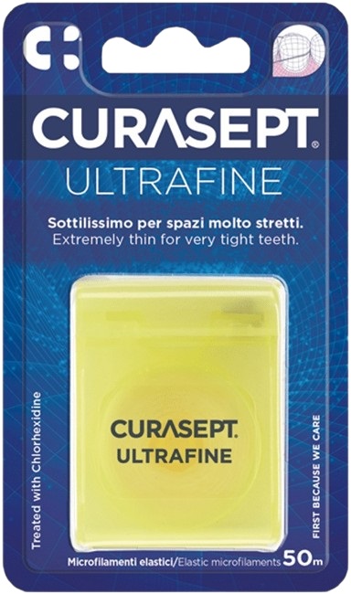 CURASEPT ULTRAFINE FILO INTERDENTALE NON CERATO CLOREXIDINA - Magnumfarma.it