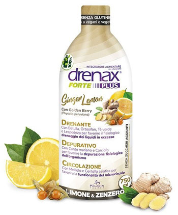 DRENAX FORTE PLUS GINGER LEMON 750 ML - Magnumfarma.it