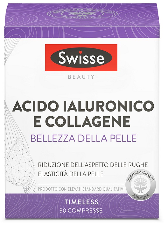 SWISSE ACIDO IALURONICO COLLAGENE BELLEZZA DELLA PELLE 30 COMPRESSE - Magnumfarma.it