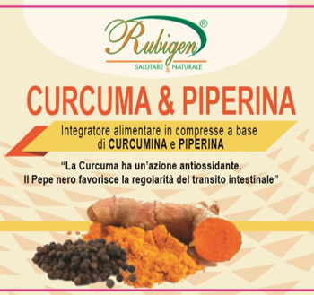 CURCUMA & PIPERINA RUBIGEN 120 COMPRESSE DA 500 MG - Magnumfarma.it