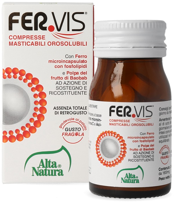 FERVIS 20 COMPRESSE MASTICABILI OROSOLUBILI - Magnumfarma.it