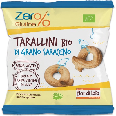 ZER% GLUTINE TARALLINI DI GRANO SARACENO 30 G - Magnumfarma.it