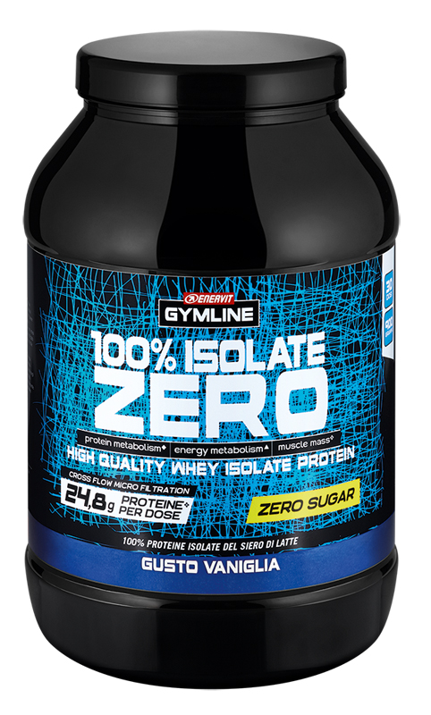 GYMLINE 100% WHEY ISO ZERO VANIGLIA 900 G - Magnumfarma.it