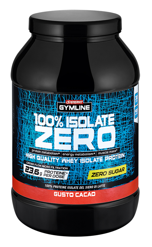 GYMLINE 100% WHEY ISO ZERO CACAO 900 G - Magnumfarma.it