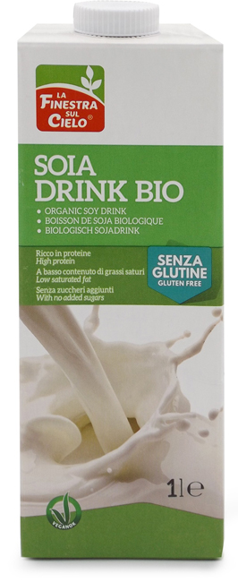 BEVANDA SOIA DRINK SENZA GLUTINE BIO 1 LITRO - Magnumfarma.it