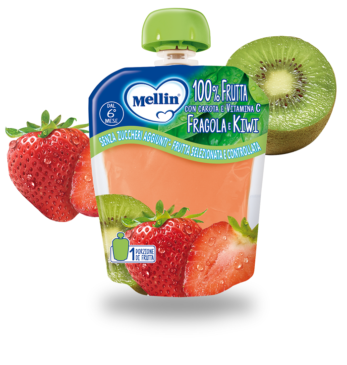 MELLIN POUCH FRAGOLA KIWI 90 G - Magnumfarma.it