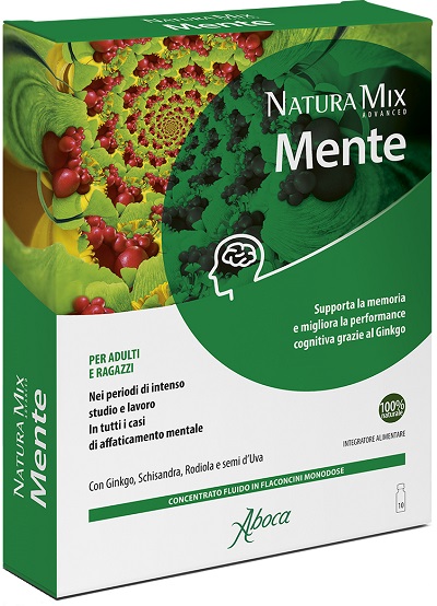 NATURA MIX ADVANCED MENTE 10 FLACONCINI - Magnumfarma.it
