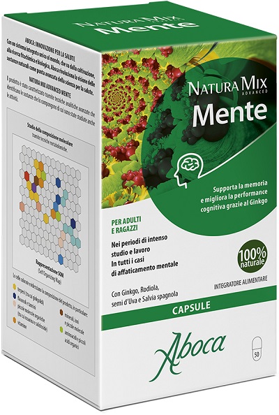 NATURA MIX ADVANCED MENTE 50 CAPSULE - Magnumfarma.it