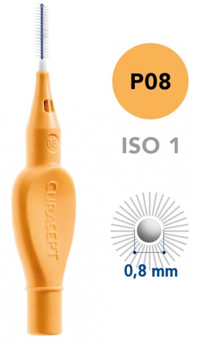 CURASEPT PROXI P08 ARANCIO CHIARO/TANGERINO 5 PEZZI - Magnumfarma.it