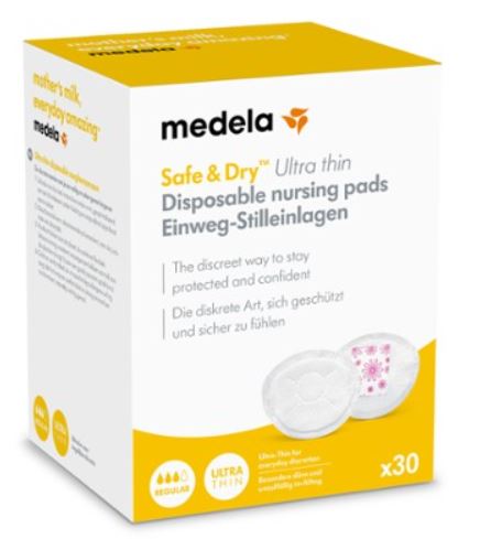 SAFE & DRY COPPETTA ASSORBILATTE ULTRA THIN 30 PEZZI - Magnumfarma.it