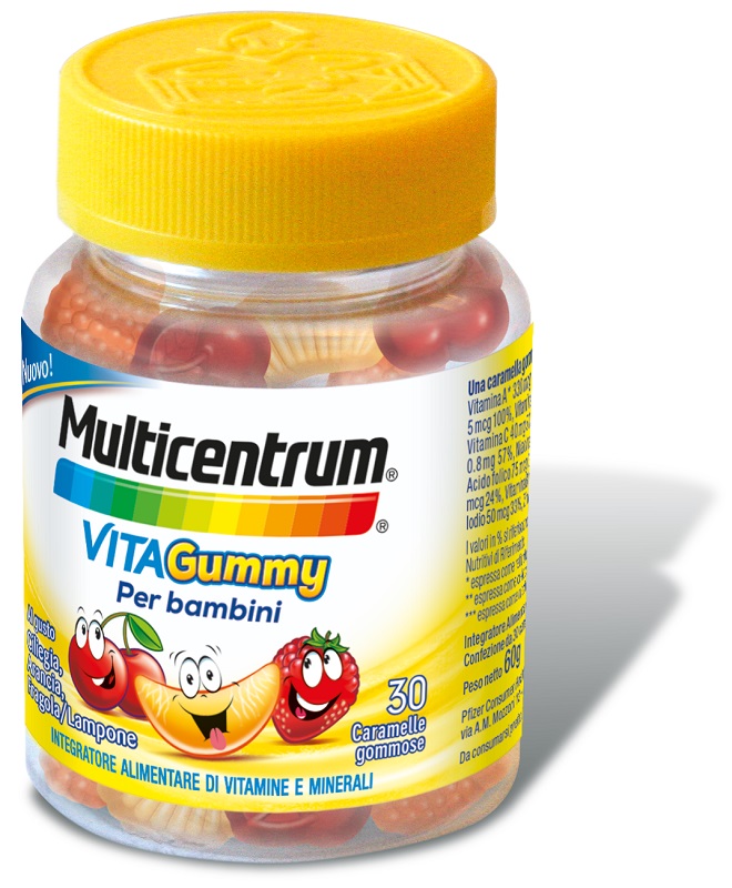 MULTICENTRUM VITAGUMMY 30 CARAMELLE GOMMOSE - Magnumfarma.it