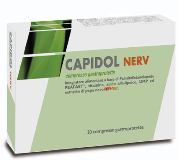 CAPIDOL NERV 20 COMPRESSE GASTROPROTETTE - Magnumfarma.it