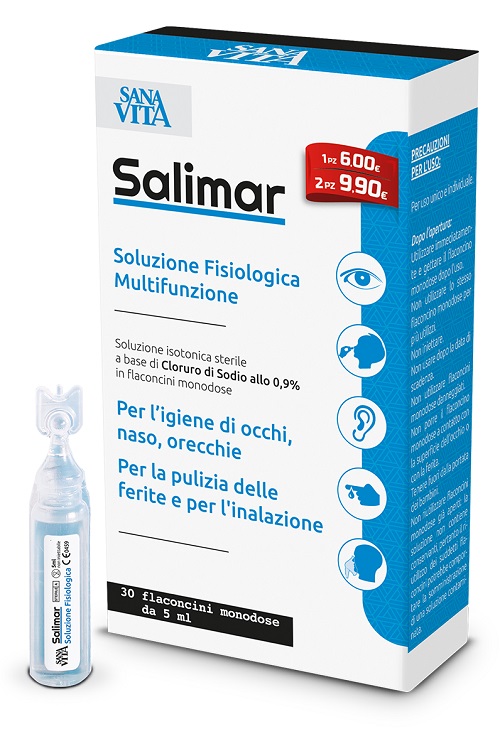 SANAVITA SOLUZIONE FISIOLOGICA 30 FIALOIDI X 5 ML - Magnumfarma.it