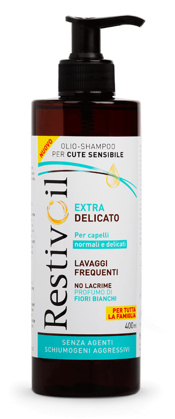 RESTIVOIL EXTRA DELICATO OLIO SHAMPOO PER CUTE SENSIBILE 400 ML - Magnumfarma.it