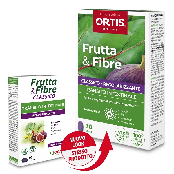 FRUTTA & FIBRE CLASSICO 30 COMPRESSE - Magnumfarma.it