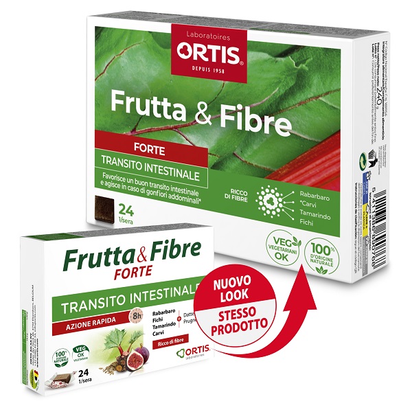 FRUTTA & FIBRE FORTE 24 CUBETTI - Magnumfarma.it