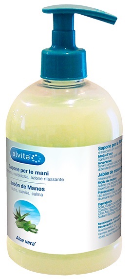 ALVITA SAPONE MANI ALOE VERA 500 ML - Magnumfarma.it