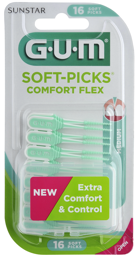 GUM SOFT PICK COMFORT FLEX SCOVOLINO INTERDENTALE 40 PEZZI - Magnumfarma.it