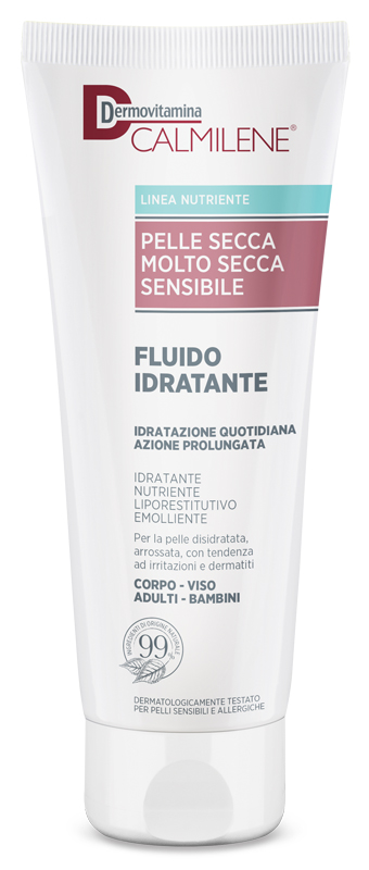 DERMOVITAMINA CALMILENE FLUIDO IDRATANTE PER PELLE SECCA, MOLTO SECCA E SENSIBILE 250 ML - Magnumfarma.it