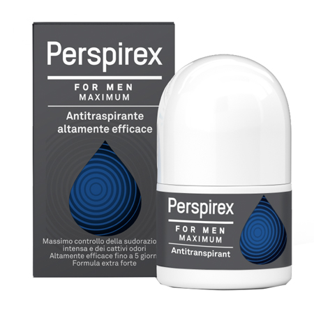 PERSPIREX FOR MEN MAXIMUM ANTITRASPIRANTE ROLL ON 20 ML - Magnumfarma.it