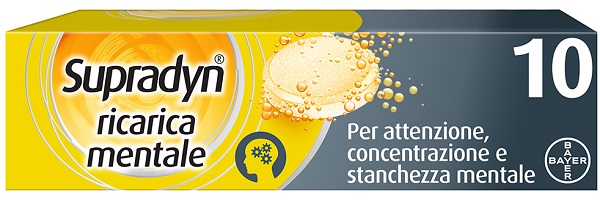 SUPRADYN RICARICA MENTALE 10 COMPRESSE - Magnumfarma.it