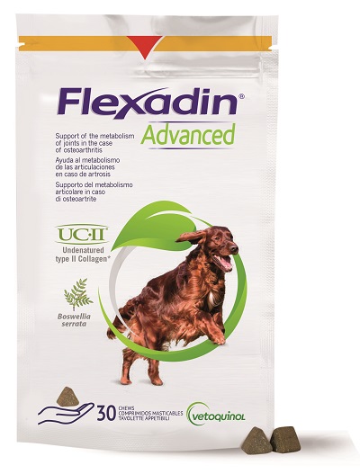 FLEXADIN ADVANCED CANE TUTTE LE TAGLIE 30 TAVOLETTE APPETIBILI - Magnumfarma.it