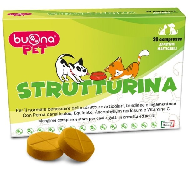 BUONAPET STRUTTURINA 30 COMPRESSE - Magnumfarma.it