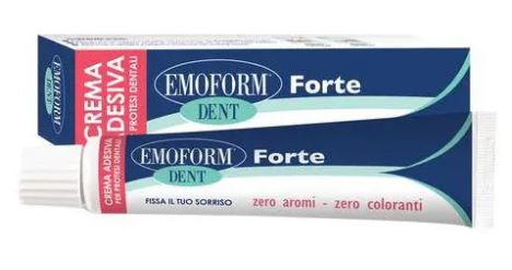 CREMA ADESIVA EMOFORM DENT FORTE PER PROTESI DENTALI 70 G - Magnumfarma.it
