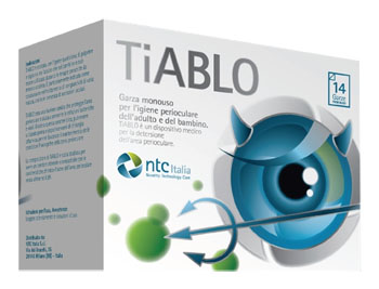 TIABLO GARZA OFTALMICA MONOUSO 14 PEZZI - Magnumfarma.it