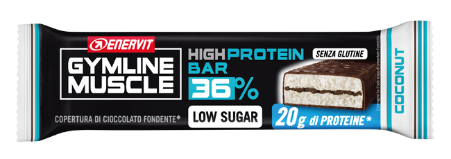 GYMLINE 20G PROTEINBAR LS COCONUT 55 G - Magnumfarma.it
