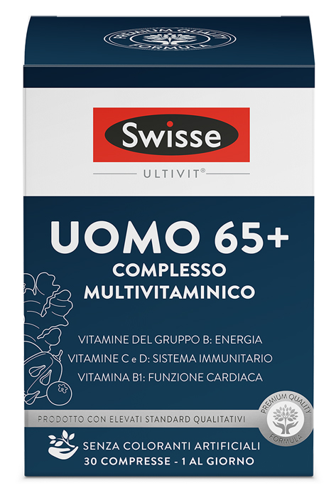 SWISSE UOMO 65+ COMPLESSO MULTIVITAMINICO 30 COMPRESSE - Magnumfarma.it
