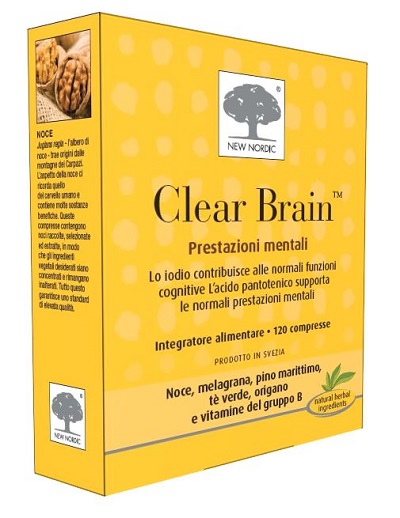 CLEAR BRAIN 120 COMPRESSE - Magnumfarma.it