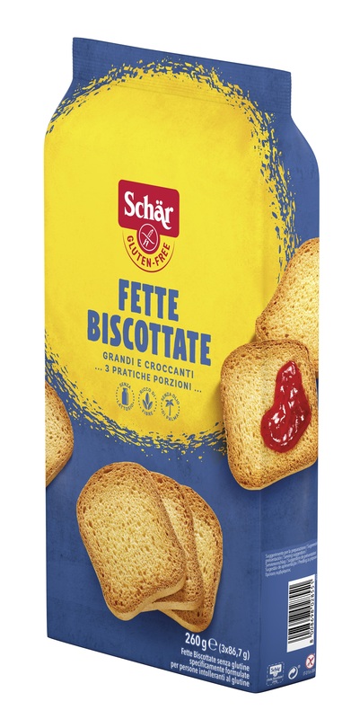 SCHAR FETTE BISCOTTATE 3 PORZIONI DA 86,7 G - Magnumfarma.it