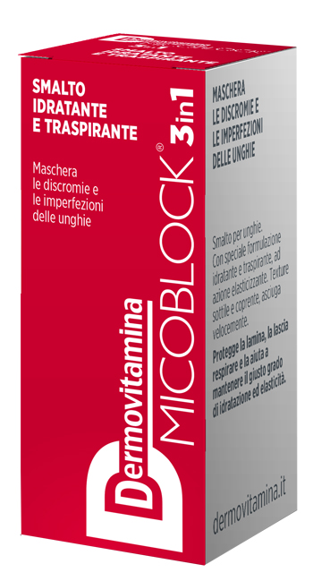 DERMOVITAMINA MICOBLOCK 3 IN 1 SMALTO IDRATANTE E TRASPIRANTE ROSSO 5 ML - Magnumfarma.it