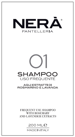 NERA' 01 SHAMPOO USO FREQUENTE ESTRATTI ROSMARINO E LAVANDA 200 ML - Magnumfarma.it