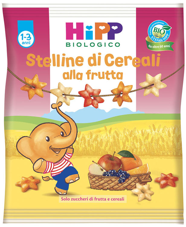 HIPP BIO STELLINE DI CEREALI ALLA FRUTTA 30 G - Magnumfarma.it