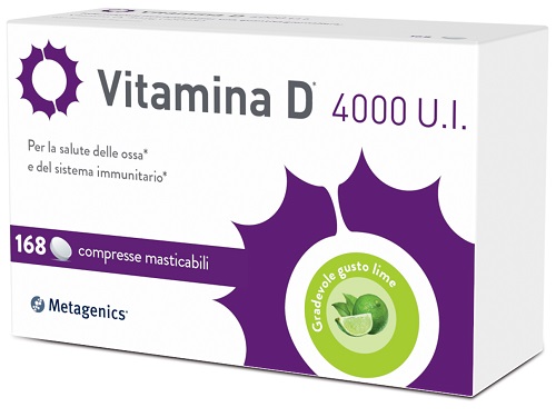 VITAMINA D 4000UI 168 COMPRESSE MASTICABILI - Magnumfarma.it