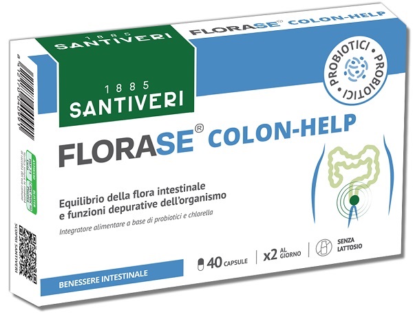 FLORASE COLON HELP 40 CAPSULE - Magnumfarma.it