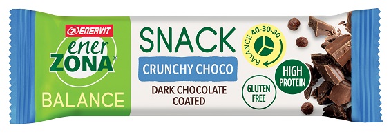 ENERZONA SNACK CRUNCHY CHOCO 33 G - Magnumfarma.it