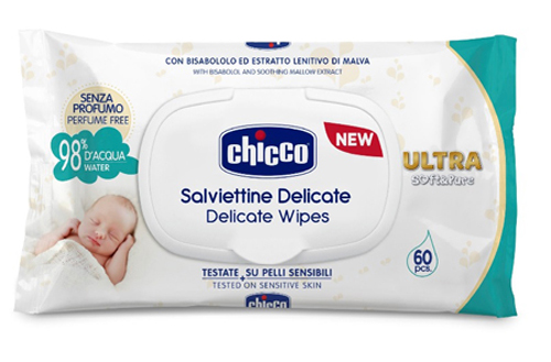 CHICCO COSMETICO SALVIETTE 60 PEZZI NO PROFUNO - Magnumfarma.it
